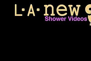 Cute Teen Brunette Took A Shower! What Happened Next?