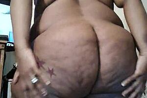 63 inch huge booty on black mature ebony