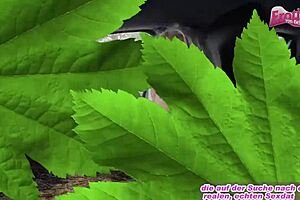 deutsche thin blonde milf has outdoor sex on mallorca beach with public exposure. mature amateurs in retro spanish slut style.