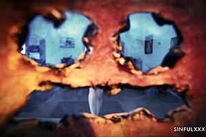 Officer Questions Suspect During Halloween Encounter With Monster Cock