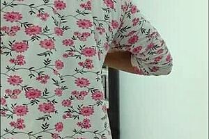 Milf In Lingerie Dances, Showing Her Beautiful Ass And Big Nipples