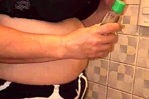 found my stepmom's panties in the bathroom, couldn't resist peeking