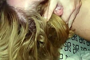 throat pie with my cock in her mouth