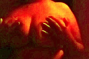 Latina milf bent over in doggystyle with big tits and ass