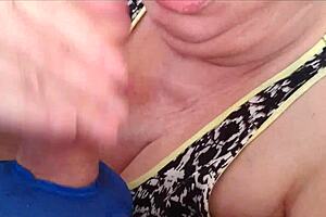 Compilation of mature women licking big asses in nylon.