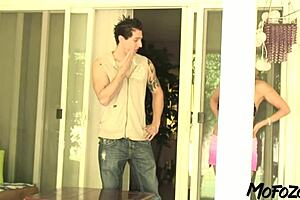 Blonde Milf Fucking With Her Step Daughter's Boyfriend