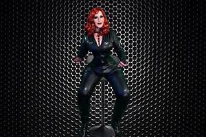 Finger Fucking Metal Loving Granny Carmen Angel