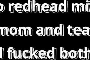 Two Redhead Milfs and Stepmom in Wild Threesome