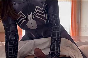 Spidy Chubipinay69 saves the day with huge tits. What a curvy milf to admire!