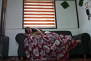 i watch a movie with my stepmother and we start rough taboo fucking