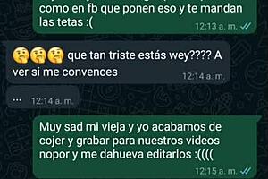 Sleepover with Friend in Black Mini Shorts