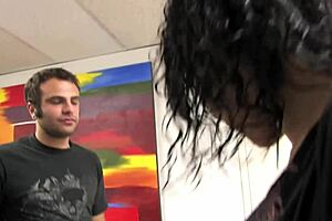 just saw this brunette milf take a big cock like a champ. she rode it hard in cowgirl style!