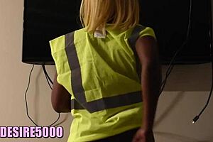 Aggressive JOI at work in the office, you know?