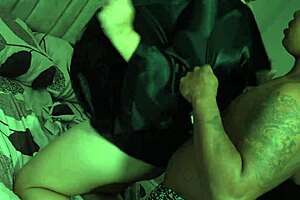 Horny Mature BBW Woman Licks and Sucks Monster Cock in Couple Scene