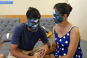 Hey, see this desi girl hire a gigolo for wild fantasies!