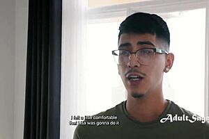 Can a virgin dork handle milf masseuse Andi Avalon's first fuck?