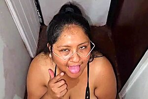I come to swallow your milk from big tits bbw