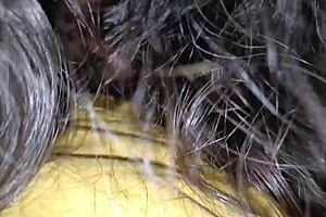 Hot muslim gf peaks when bf sits next to her in hindi audio blowjob.