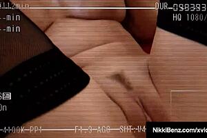 Nikki Benz fucks on camera 😍