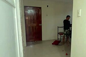 Christmas sex with amateurs ripping clothes for tight pussy licking