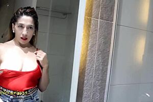 photo session turns into wild sex with roleplay, masturbation, oral, and intense anal and vaginal fisting.