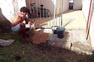 Paying The Handyman With My Ass And Squirt!