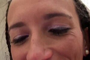 the italian milf puts a dildo in her ass for some fun masturbation