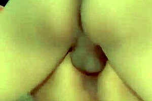 Beautiful Colombian brunette with long hair and natural tits gets bound in bedroom.