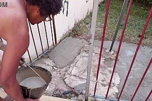 Paying The Handyman With My Ass And Squirt!