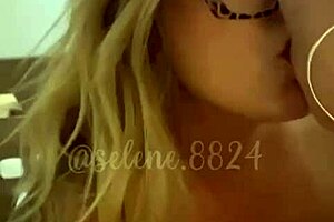 I say, 'I finally realized my bisexual fantasy by dominating my friend in this lesbian scene.'