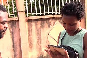 cameroonian footballer fucks spectator publicly after match!