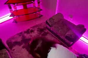 Latina Hijastra Bent Over Receives Monster Cock in Wet Pussy