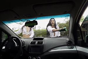 latina pair uses big asses to attract clients then fucks them 😘 melany latina