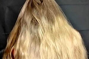 i came on stepmom's long hair 😏 she didn't mind