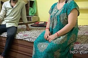 I caught Desi Bhabhi alone, and we got wild with rough bedroom action.