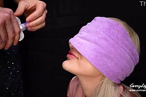 Step son tricks step mom into swallowing cum in taste game!