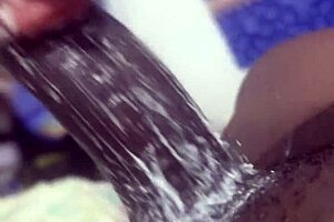 huge black dick creams toy in sneaky college clip