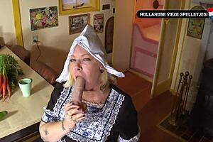 Dutch Milf Gets Intense Nederlandse Deepthroat. Hollandse Vieze Spelletjes In Nederlands Porno.