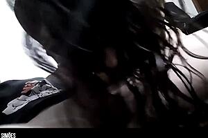 Tanned Latina Fitness Babe Sucks Big Thick Cock In Lingerie