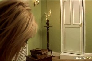 Busty blonde milf grips hard dick tight! 💦