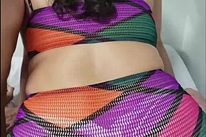 Wife's big ass and pussy on webcam show