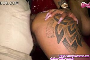 Group activity with a German woman at a party