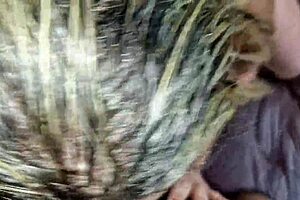 Hot stepmom's pussy filled with stepson's sperm 😈