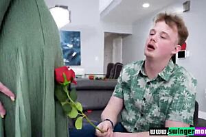 stepsons drill stepmoms juicy pussies on valentines... oops, meant to say hot!