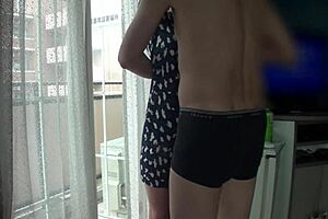 I sucked his dick and got fucked as an apparel clerk.