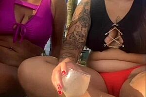 milf alone on beach flashing wanting to get naughty without husband