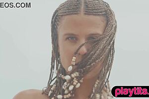 Petite Australian Milf Displays Round Tits And Sandy Bubble Butt