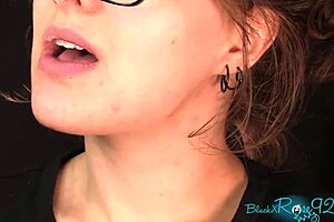 Whispered Instructions For Jerk Off With Glasses And Fetish Elements