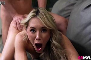 Ashley Tee fucks her best friend to boost confidence in milf reality scene