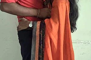 Indian Couple’s Fierce Homemade Creampie Action